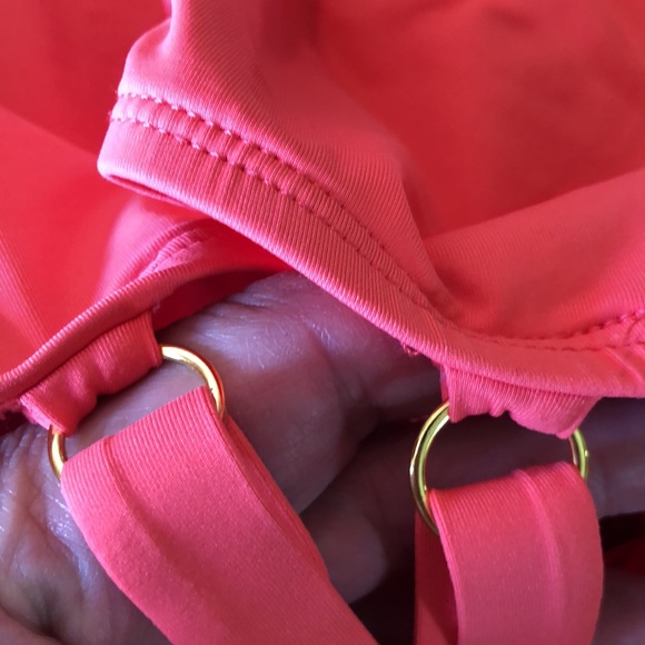 ANDIE Size XXXL Mallot One 1-Piece Dual-Lauered Vivid Orange Swimsuit $98 NEW - Picture 12 of 12